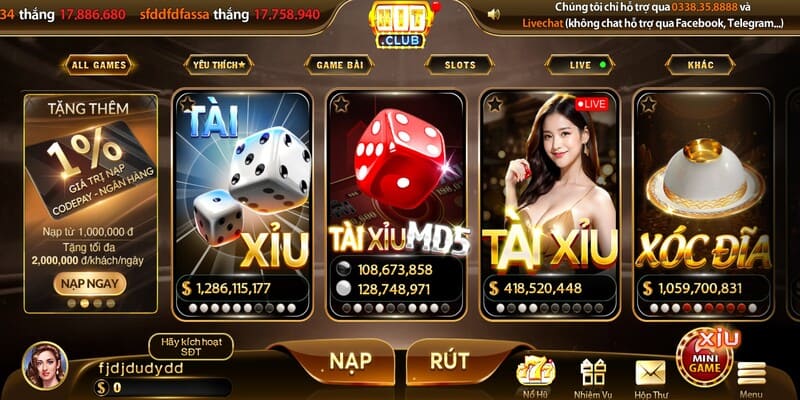 Giải trí mỗi ngày cùng kho game casino đẳng cấp