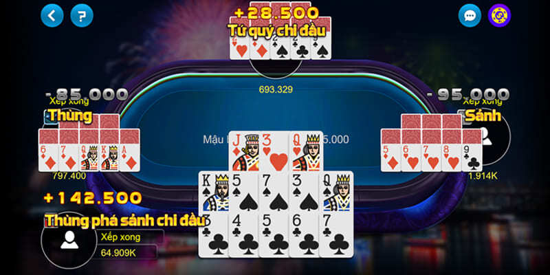 Tổ hợp bài cần biết khi chơi Mậu Binh online