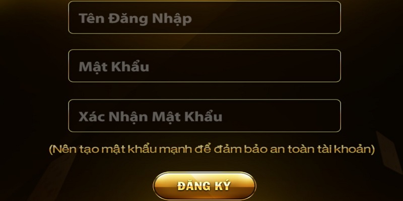 Mẫu đăng ký tham gia trò chơi